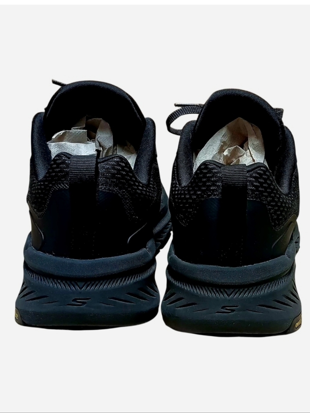 Skechers Max Cushion Goodyear Black Running Sneakers - Picture 3 of 7